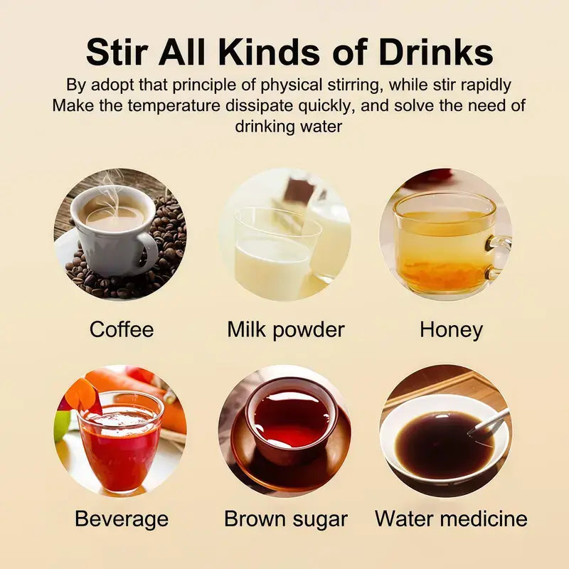 Electric Magnetic Mixing Coffee Cup