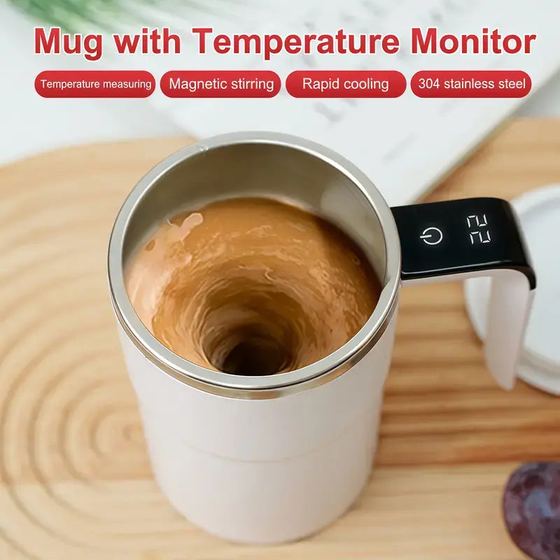 Electric Magnetic Mixing Coffee Cup