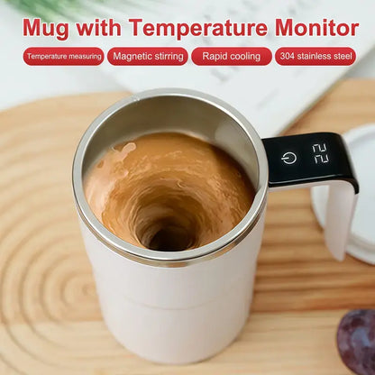 Electric Magnetic Mixing Coffee Cup